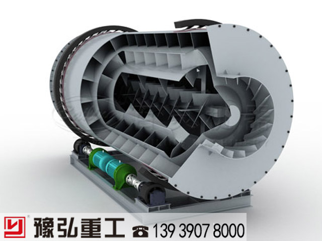 黃沙烘干機設(shè)備滾筒內(nèi)部結(jié)構(gòu) 黃沙烘干機設(shè)備滾筒內(nèi)部結(jié)構(gòu)